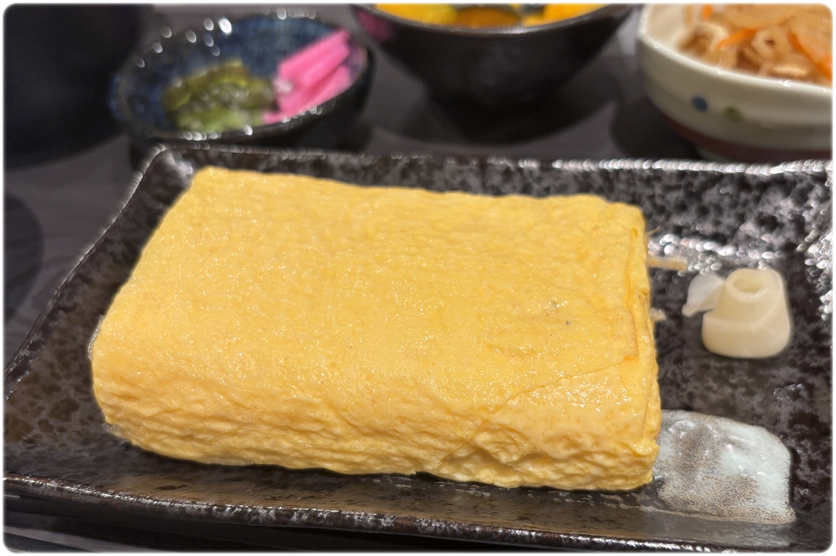 元祖 京だし巻き定食のご飯とお漬物