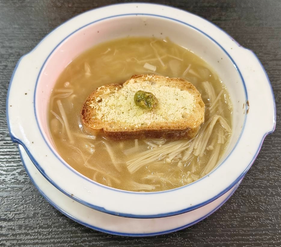 イタリアンコースのスープ
