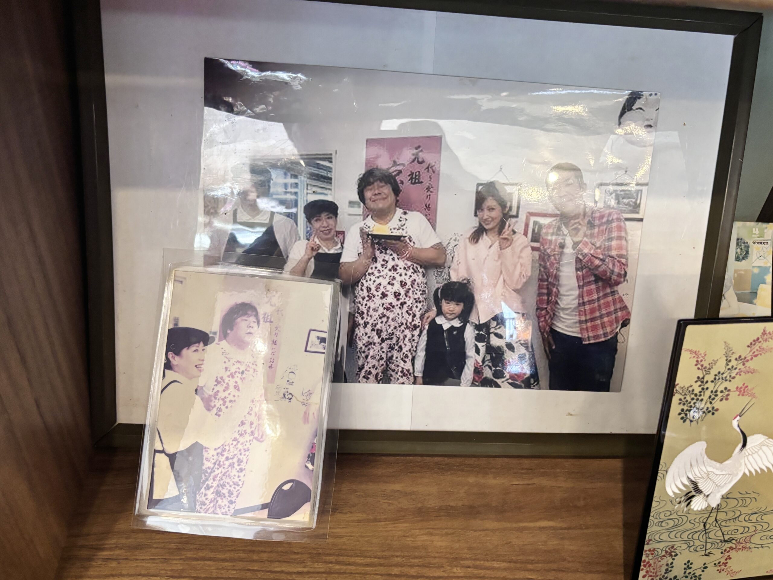 東寺おかもと ご来店の記念写真
